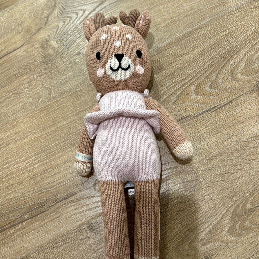 Cuddle and kind Violet the fawn